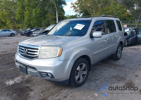 2015 Honda Pilot Ex-L from USA, damaged, VIN 5FNYF3H51FB033215